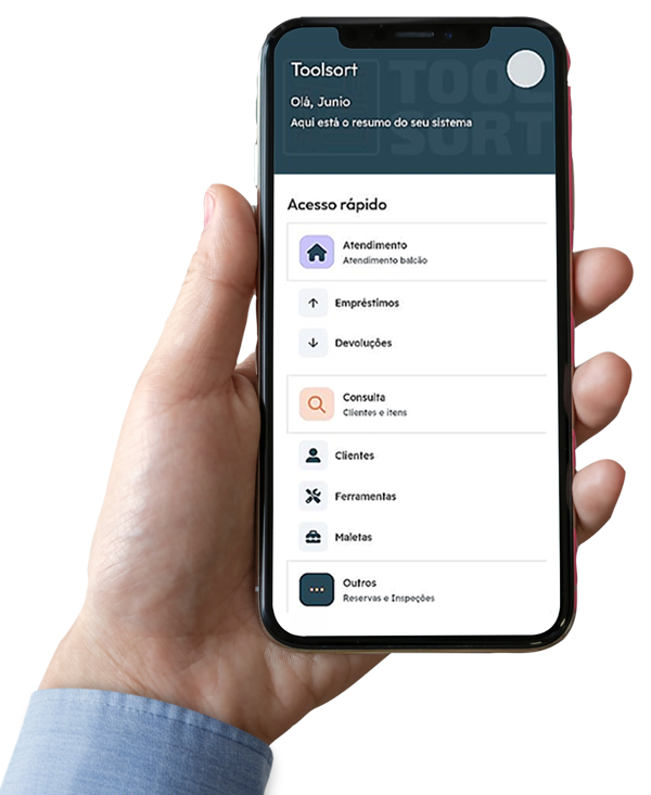 Aplicativo mobile ToolSort